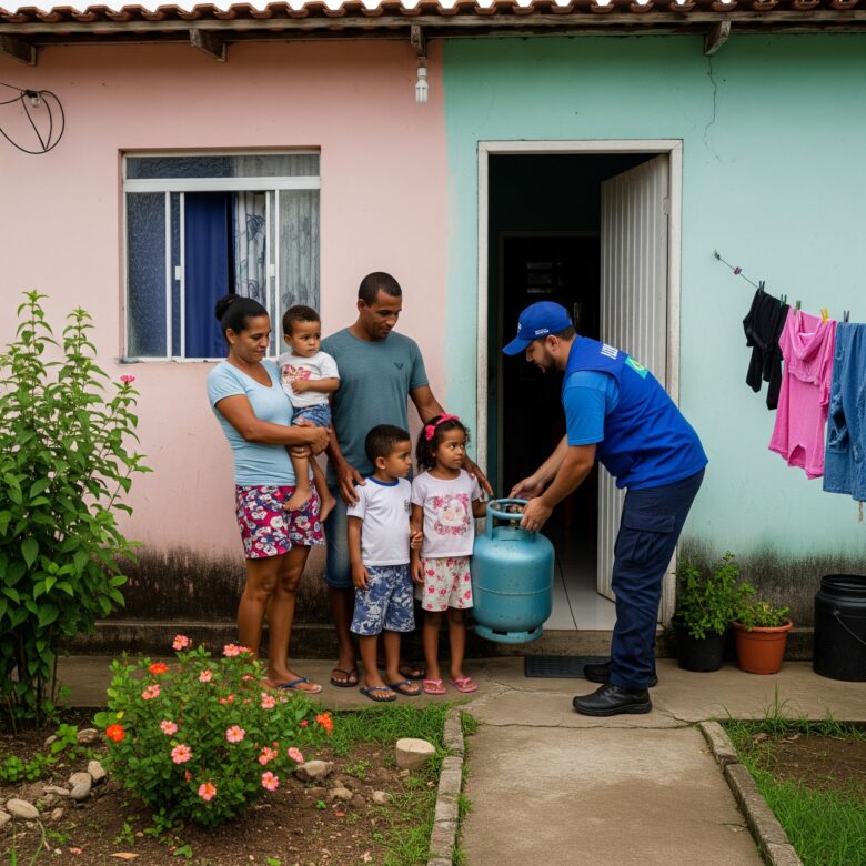 Auxílio Gás 2025 Quem recebe e qual o valor do benefício para botijão.